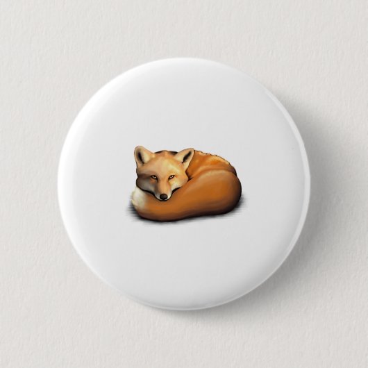Fox Ronde Button 5,7 Cm (Voorkant)