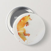 Fox Ronde Button 7,6 Cm (Voorkant /achterkant)