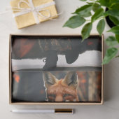 Fox Runway Mode Show Decoupage Tissue Paper Tissuepapier (Geschenk)