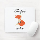 Fox Sake Mousepad Muismat (Met muis)