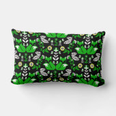 Fox Scandinavian Folk Art Tablecloth Kussen (Achterkant)