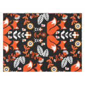 Fox Scandinavian Folk Art Tablecloth Tafelkleed (Voorkant (Horizontaal))