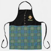 Fox Shield & Tartan Gepersonaliseerde Kilt Schort (Voorkant)