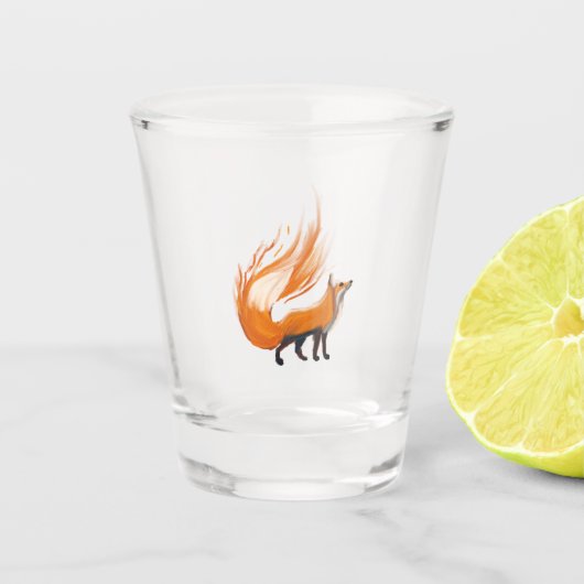 Fox Shot glas (Voorkant)