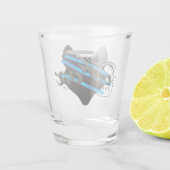 Fox Shot Glass Glas (Achterkant)