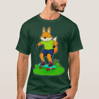 Fox Skater Skateboard 2 T-shirt
