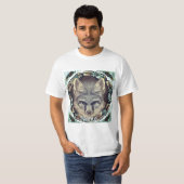 Fox Sketch t-shirt (Voorkant volledig)