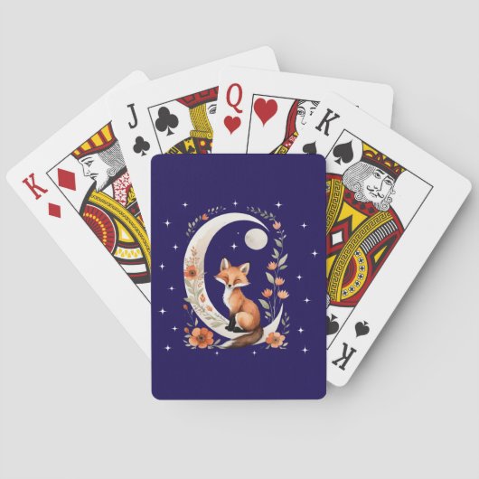 Fox-speelkaarten Pokerkaarten (Achterkant)