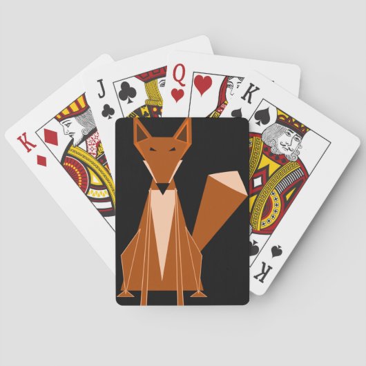 Fox-speelkaarten Pokerkaarten (Achterkant)