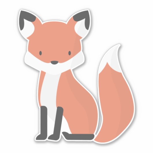 Fox Sticker (Voorkant)