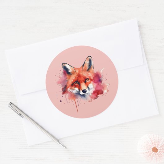 Fox Sticker (Enveloppe)