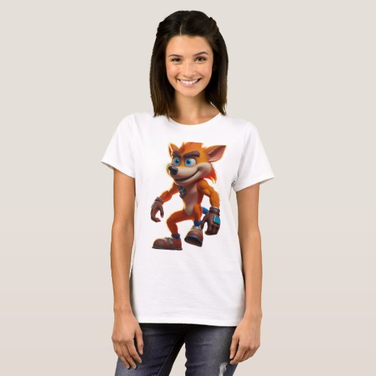 Fox T-Shirt (Voorkant volledig)