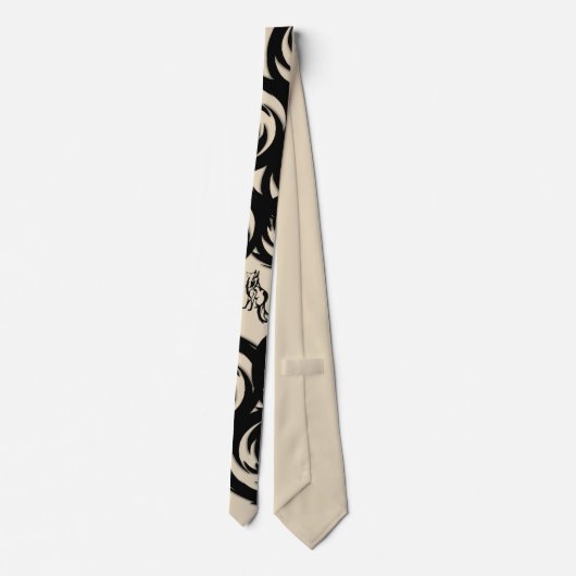 Fox Tail Neckkleding Stropdas (Achterkant)