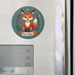 Fox Tales Boho Woodland Dier Magneet