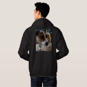 Fox Terrier, Attraction Mens Sweat - shirt à capuc (Dos entier)