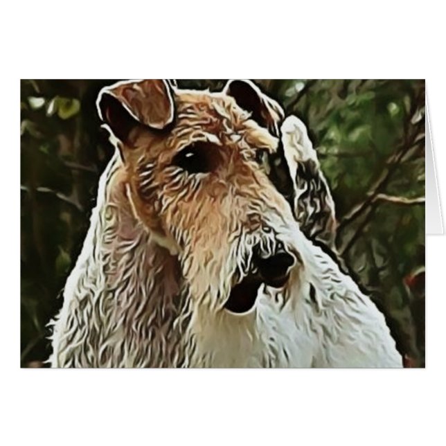 Fox Terrier de fil (Devant horizontal)