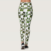 Fox Terrier Empreintes de pattes, Leggings (Dos)