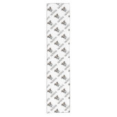 Fox Terrier en Fox Terrier Logo, Korte Tafelloper (Voorkant)