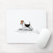 Fox Terrier is trots Muismat (Met muis)
