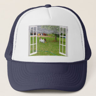 Fox Terrier Joue Balle, Casquette de Camionneur