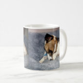 Fox Terrier, Oh Tellement Mince, Mug De Café Blanc (Devant droit)