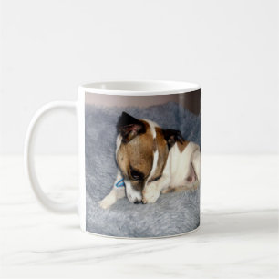 Fox Terrier, Oh Tellement Mince, Mug De Café Blanc