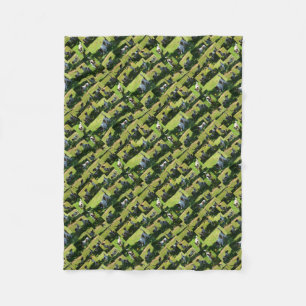 Fox Terrier Photo Collage Fleece Deken