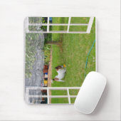Fox Terrier Play Ball, Mousepad Muismat (Met muis)