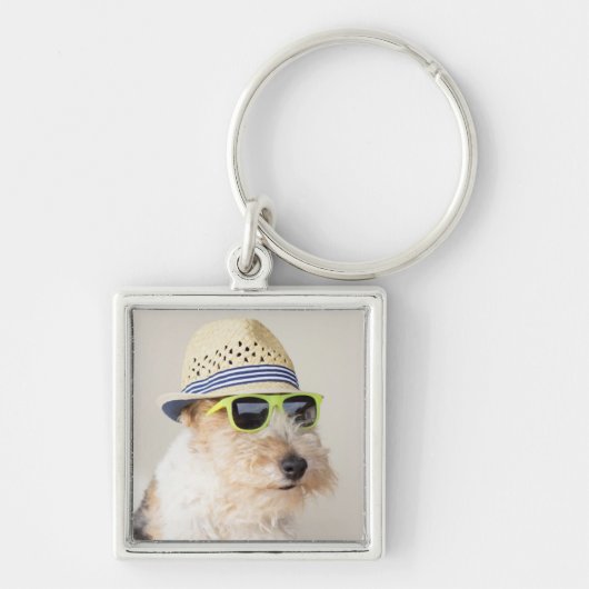 Fox Terrier Sleutelhanger (Voorkant)