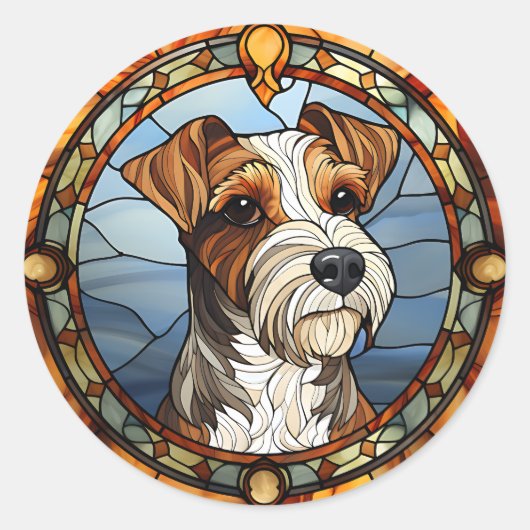 Fox Terrier Stickers (Voorkant)