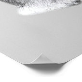 Fox Terrier-tekening Poster (Hoek)