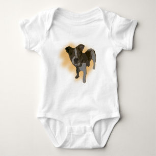 Fox Terrier Waterverf, Baby Bodysuit