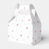 Fox Theme Baby shower Favoriet Box Bedankdoosjes (Achterkant)