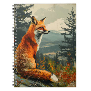  Fox: Tijdloze Wildlife Charm Notitieboek