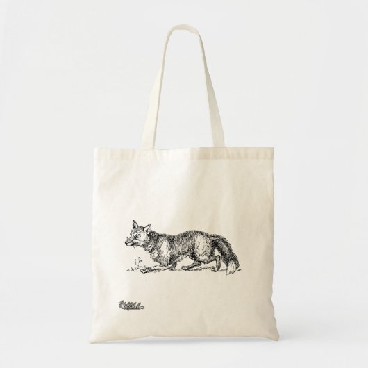 Fox Tote Bag (Voorkant)