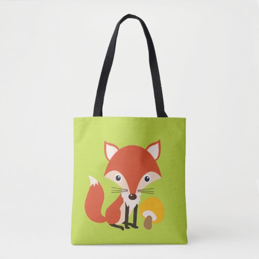 Fox Tote Bag (Voorkant)