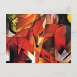 Fox van Franz Marc Briefkaart