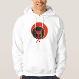 Fox van het leven - Rood. Hoodie