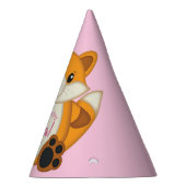 Fox verjaardagsfeestje feesthoedjes (Rechts)