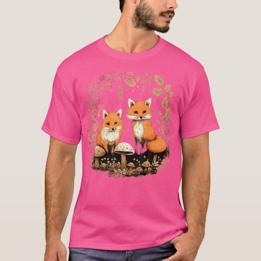 Fox Vossen voor een Fox Fan T-shirt (Voorkant)