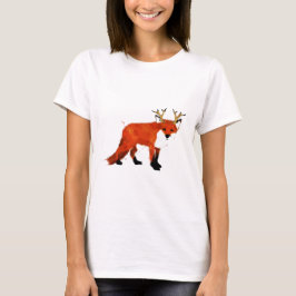 Fox-Waterverf T-shirt
