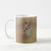 Fox wildlife coffee or tea mug (Gauche)