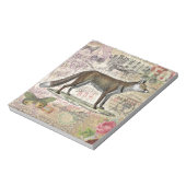 Fox Wildlife  Dierenillustratie Notitieblok (Gedraaid)