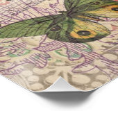 Fox Wildlife  Dierenillustratie Perfect Poster (Hoek)