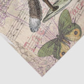 Fox Wildlife  Dierenillustratie Tissuepapier (Detail)