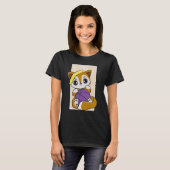 Fox With Basketball Dunk And Streetball Team Sport T-shirt (Voorkant volledig)