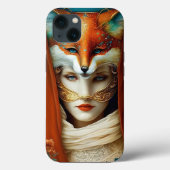 Fox Woman Surreal Fantasy Art Case-Mate iPhone Case (Achterkant)