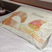 Fox Wood Texture van de Zaal van de jongen Kussensloop