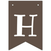 Fox Woodland 1er Anniversaire Drapeaux de Bunthday (Deuxième drapeau)