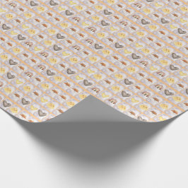 Fox wrapping paper cadeaupapier